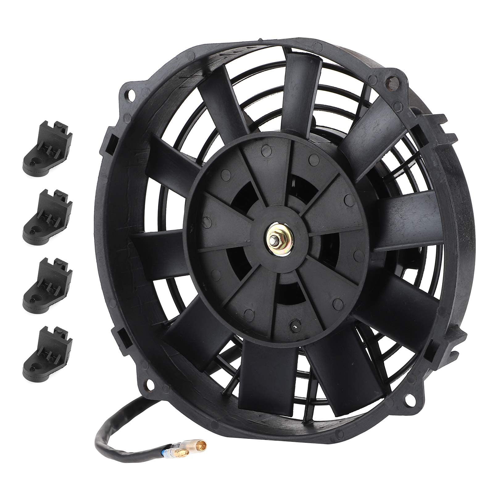 Ventilador Universal de Radiador Eléctrico, 20,32 cm (8 Pulgadas), para Motor y de Refrigeración