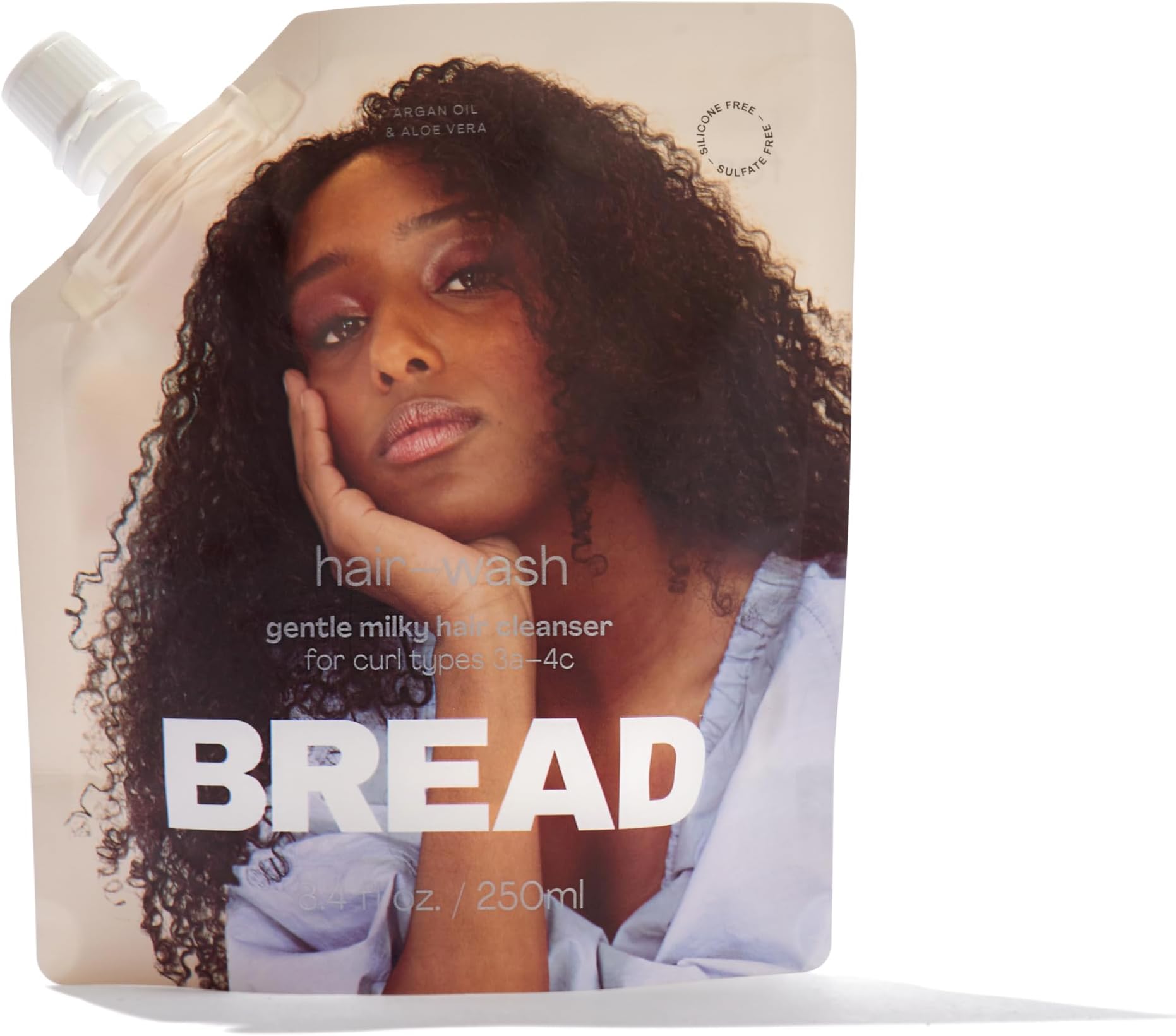 Bread Milky Cleanser Hair Wash, Shampoo & Co-Wash, Curl Enhancing, Fruit Loop Scent, Vegan Friendly, 250 ml (Pack of 1)