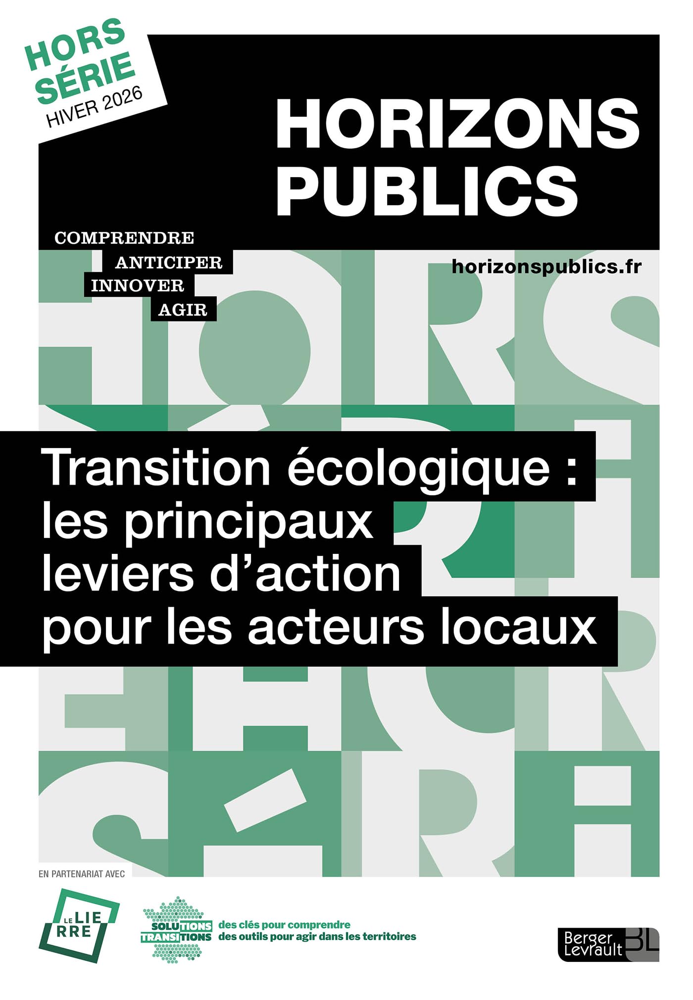 Transition écologique : les principaux leviers d’action pour les acteurs locaux: Revue Horizons publics hors-série été 2026