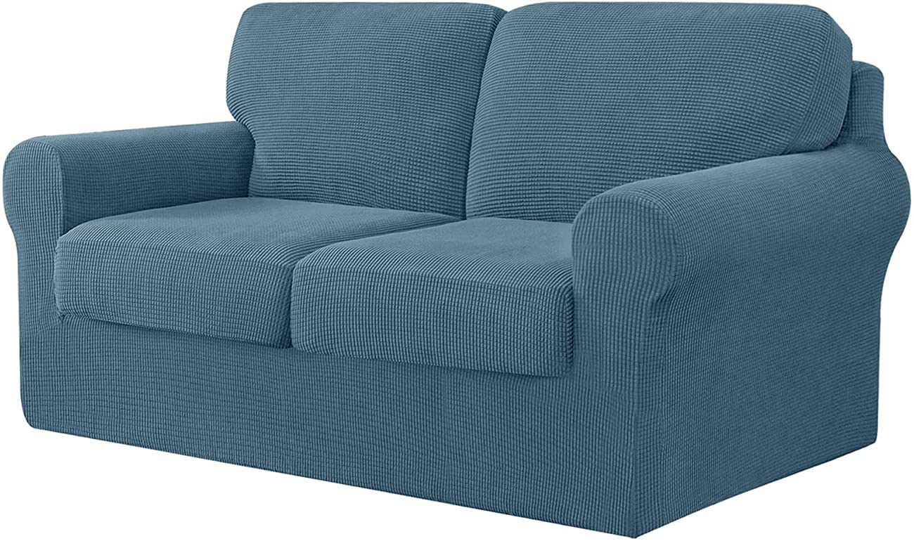 BUAOGDVG Stretch-Sofabezug 1-Sitzer - Rutschfester Jacquard Bezug Mit Gummiband