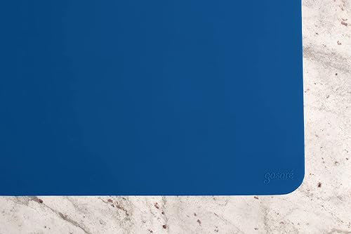 Miniatura 8 de GASARÉ, Juego de 4 manteles individuales de silicona, antideslizantes, fáciles de limpiar, resistentes al calor, flexibles, 20% más gruesos, 16 x 12