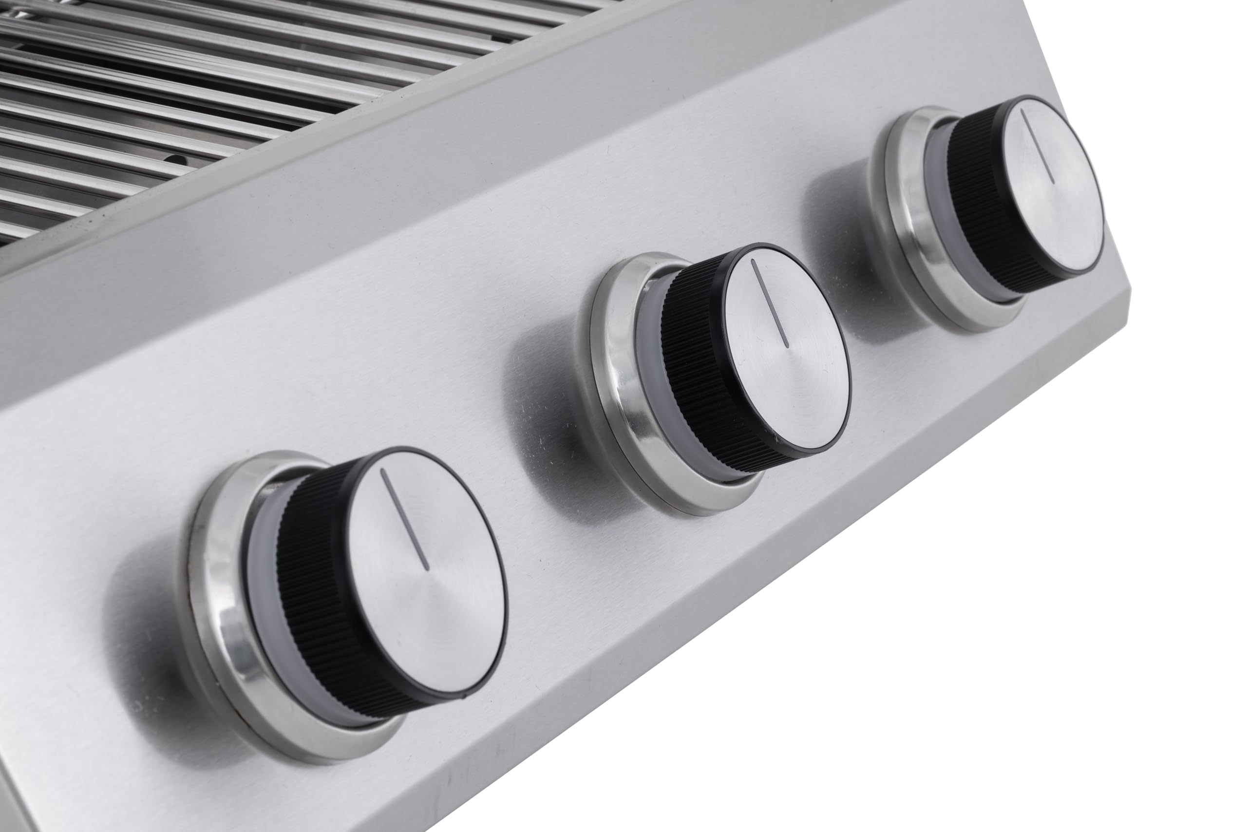 Tarrington House Barbecue a Gas 3 Bruciatori Cathan, Acciaio Inox 6.6 kW, Coperchio con Termometro, Accensione Elettrica
