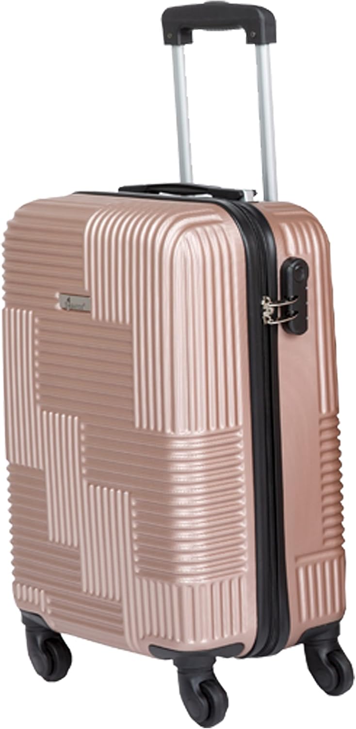 Senator Hard Case Carry on Luggage 20 Inches Small Suitcase with Wheels for Unisex KH110 ABS