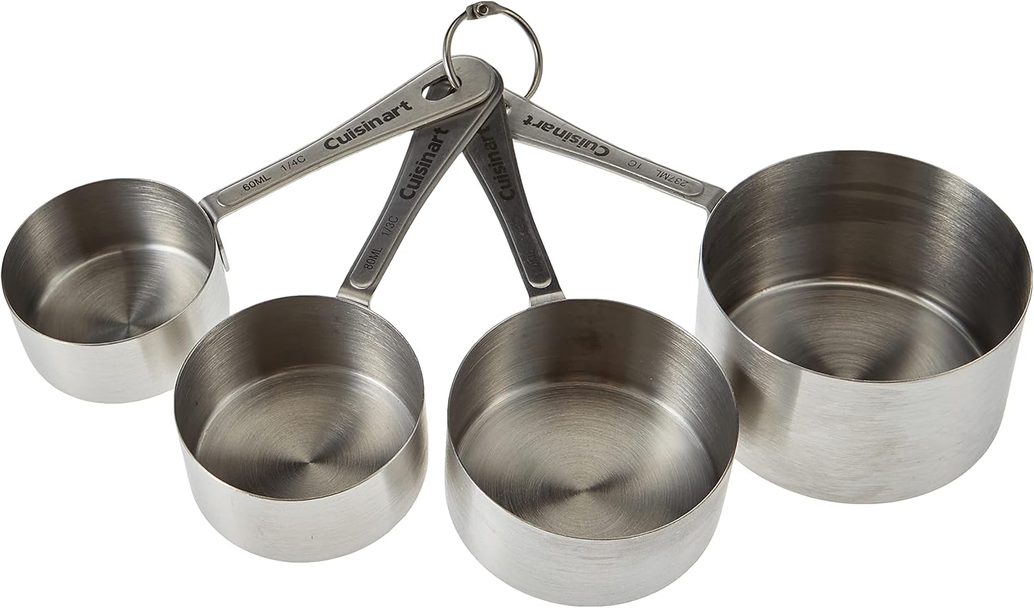 Cuisinart CTG00SMC Stainless Steel Measuring Cups, Set of