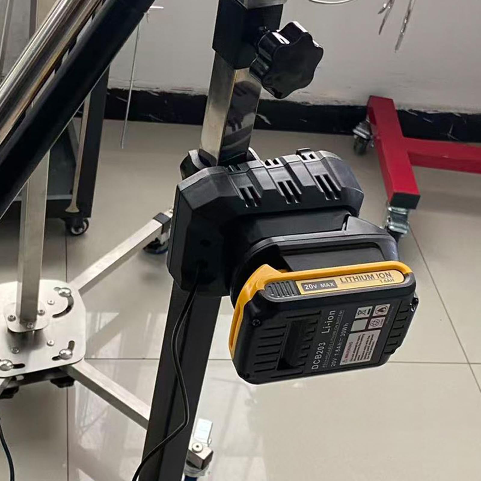 Juego de adaptadores de conversión de batería profesional para herramienta eléctrica, adaptador de batería, convertidor de enlace