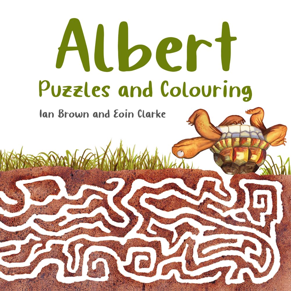Albert Puzzles and Colouring by Eoin Clarke (Paperback Book)
