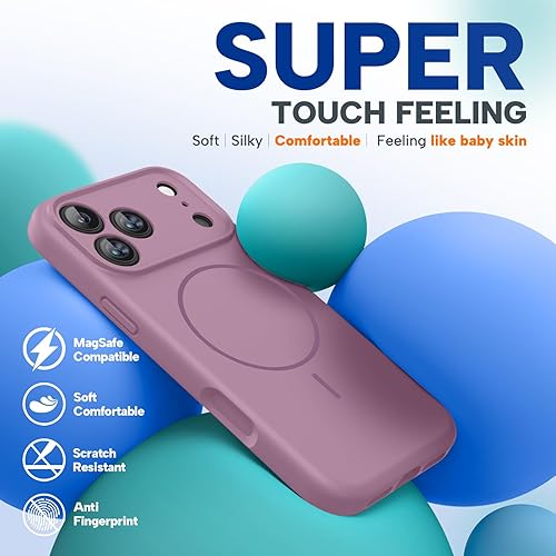 Miniatura 1271 de Miracase - Funda diseñada para iPhone 11 con protector de pantalla, funda de goma de silicona líquida, protección total contra caídas y a prueba