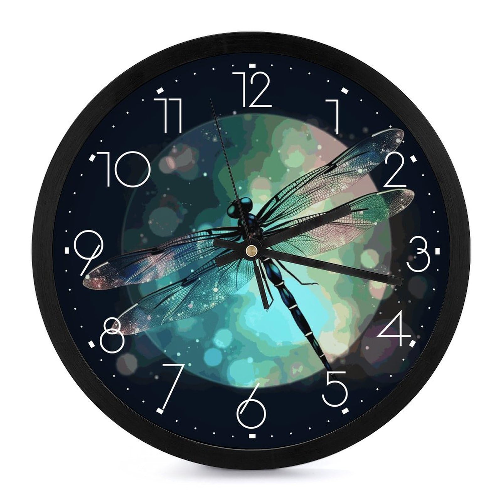 Horloge murale sans tic-tac 25 cm contre les nuisances sonores de chambre