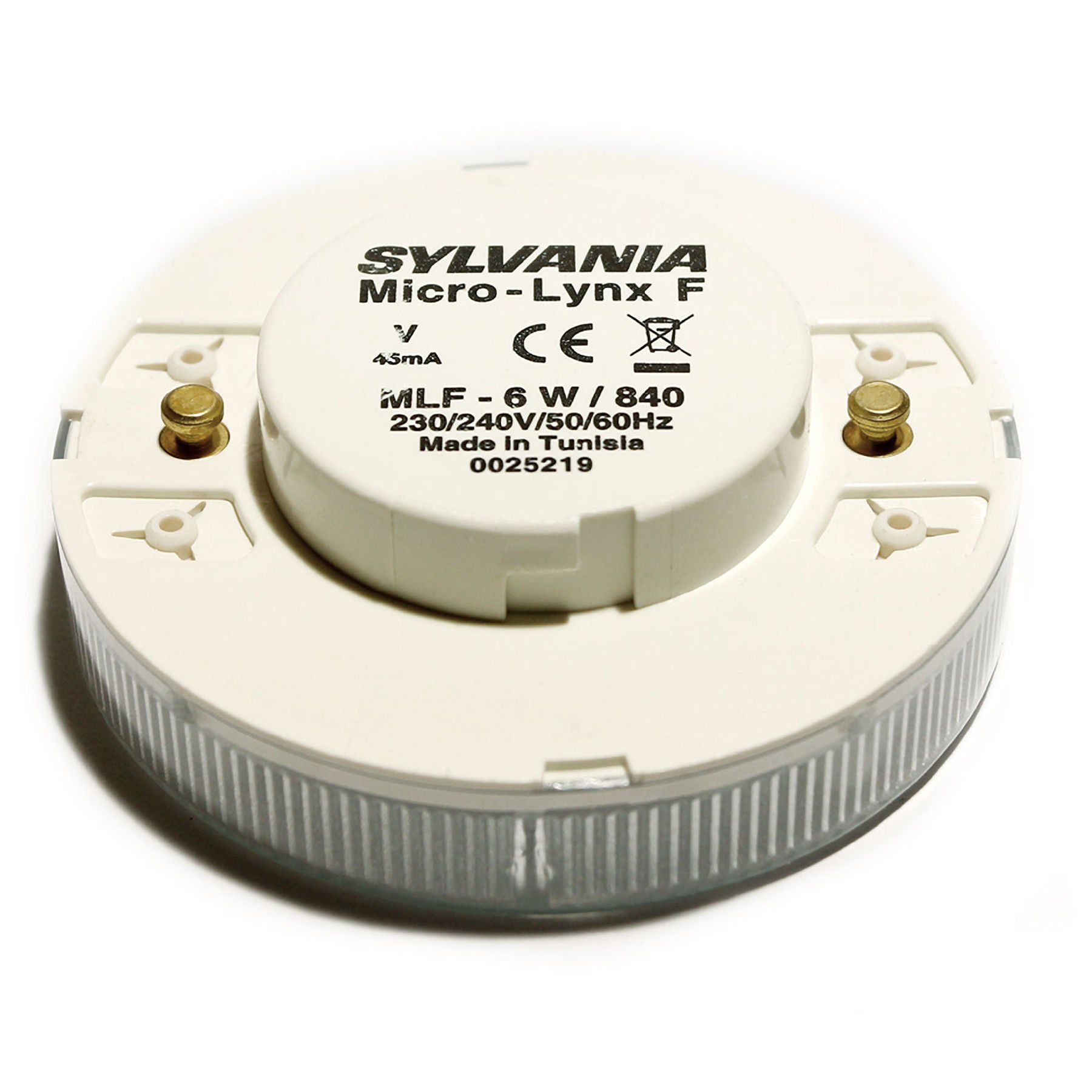 Sylvania Lampe halogène Basse consommation Micro-Lynx F 6w 840 Blanc froid