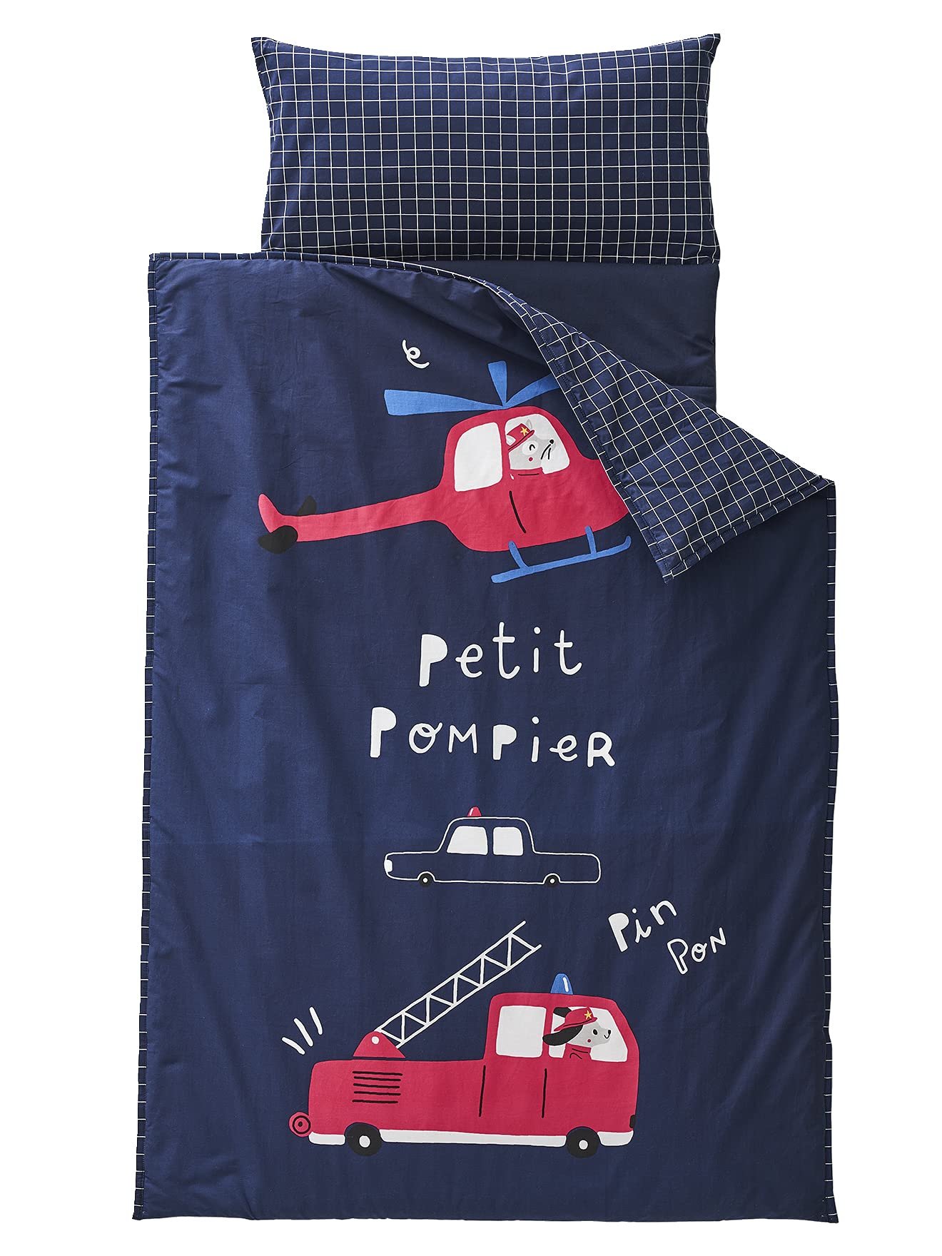 VERTBAUDET Couchage de Sieste Maternelle MINILI® Pompier
