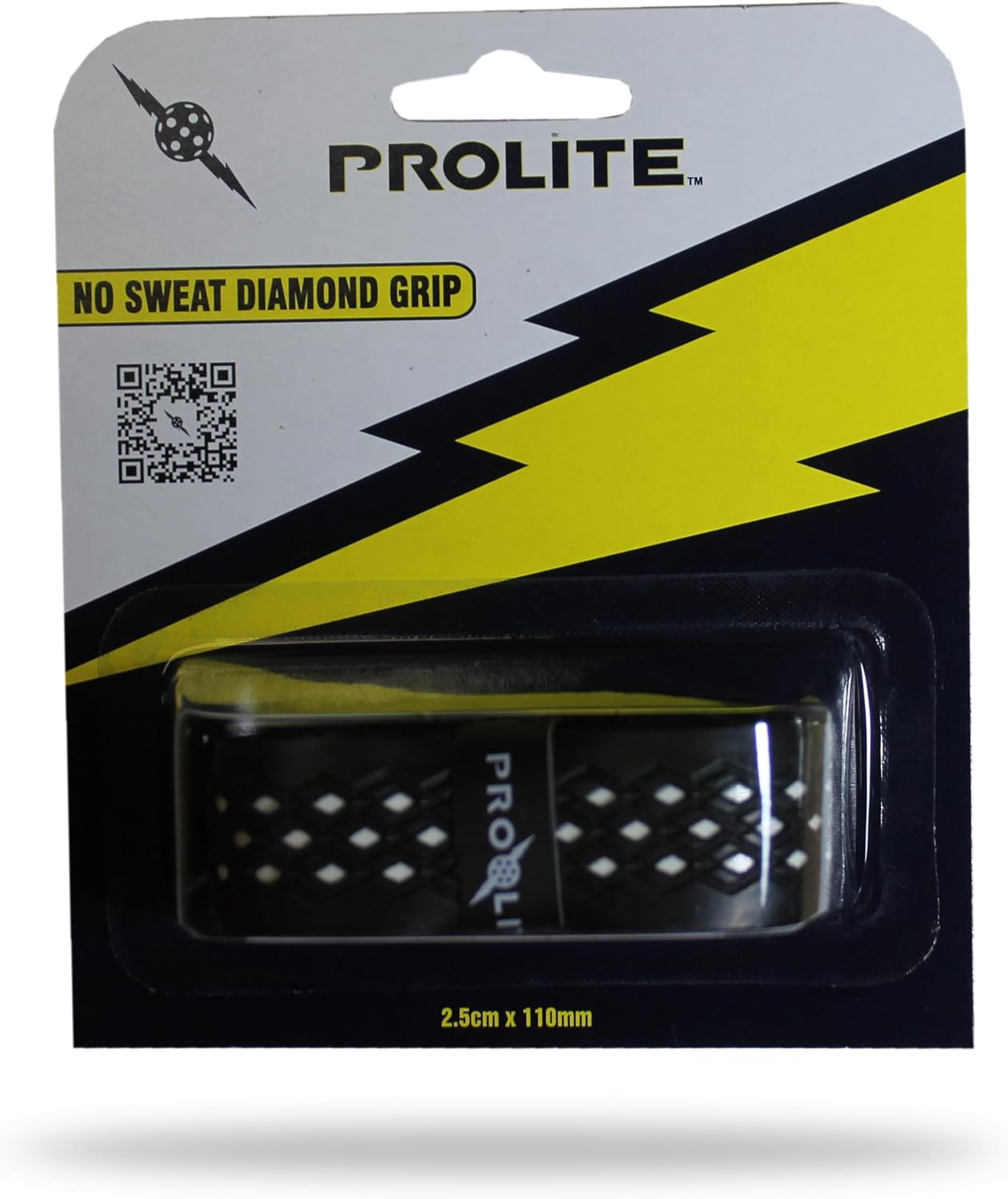 Prolite NoSweat Diamond Grip (White Underlay) for Pickleball Paddles