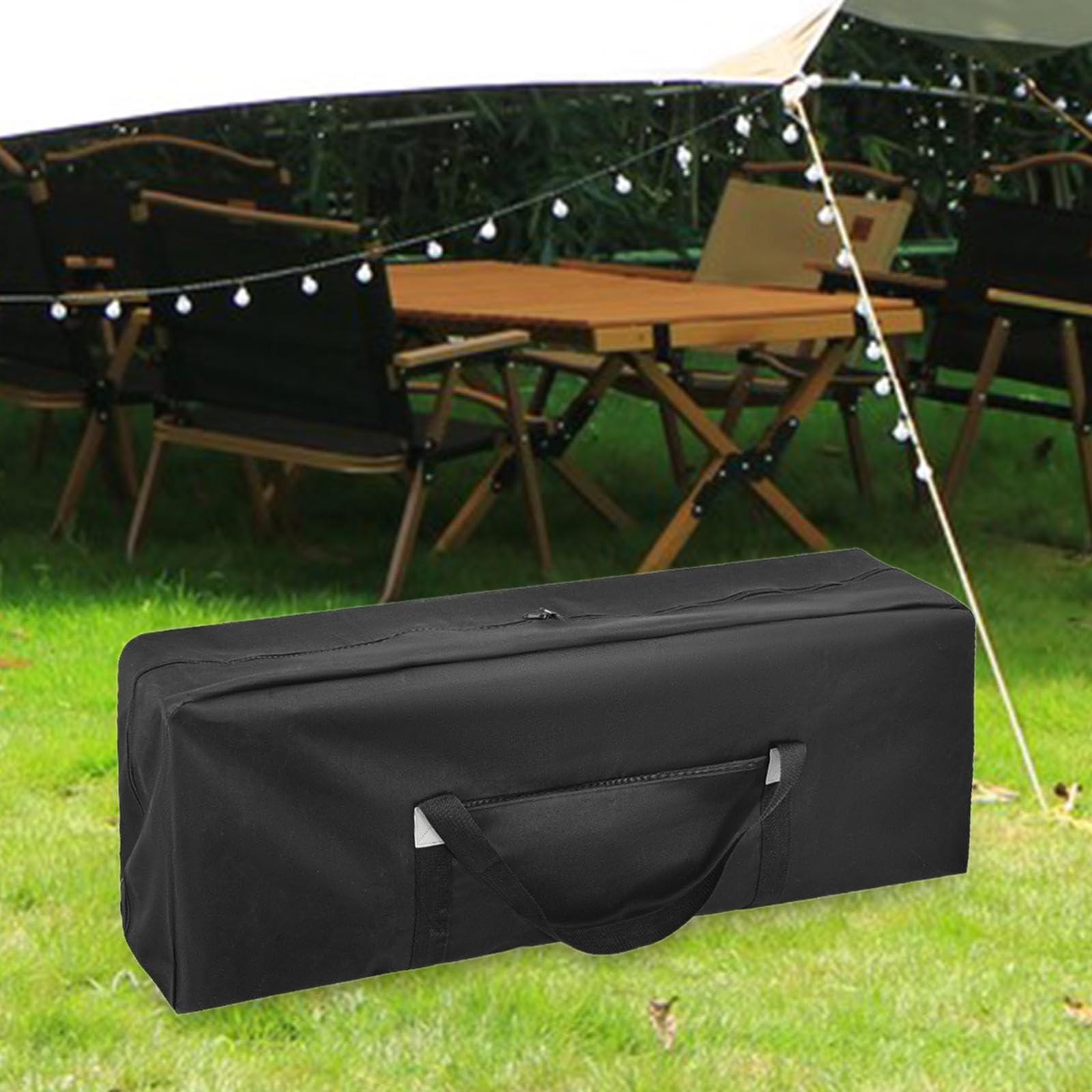 3 Pièces Sac de Scooter Pliable Sac de Rangement Oxford Imperméable avec Sangles de Fixation et Compartiment Latéral pour Porter Protéger Transporter