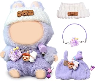 Anuncio patrocinado: Ropa de Peluche para Labu, Ropa de Muñeca de 17 cm para Labu, Disfraces para Muñecas Estilo, Outfit c...
