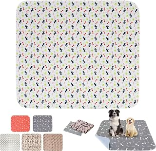 Puppy Pad with Pheromones, Puppypad - The Last Pee Pad You'll Get, Washable Pee Pads for Dogs, Leak & Odor Proof, Non-Slip Pet Training Pads, Stylish, Super Absorbent & Reusable(White,Small)