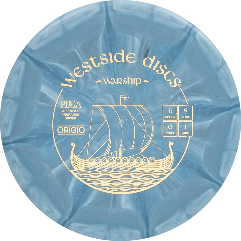 Amazon Westside Discs origioバーストWarshipミッドレンジGolf Disc [ Colors May