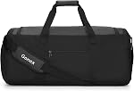 Gonex Gym Duffel Bag 60L with Shoe Compartment Wet Pocket, Large Capacity Sports Duffle Bag for Men Women, Workout & Travel Bag with Multiple Pockets, Black, Medium