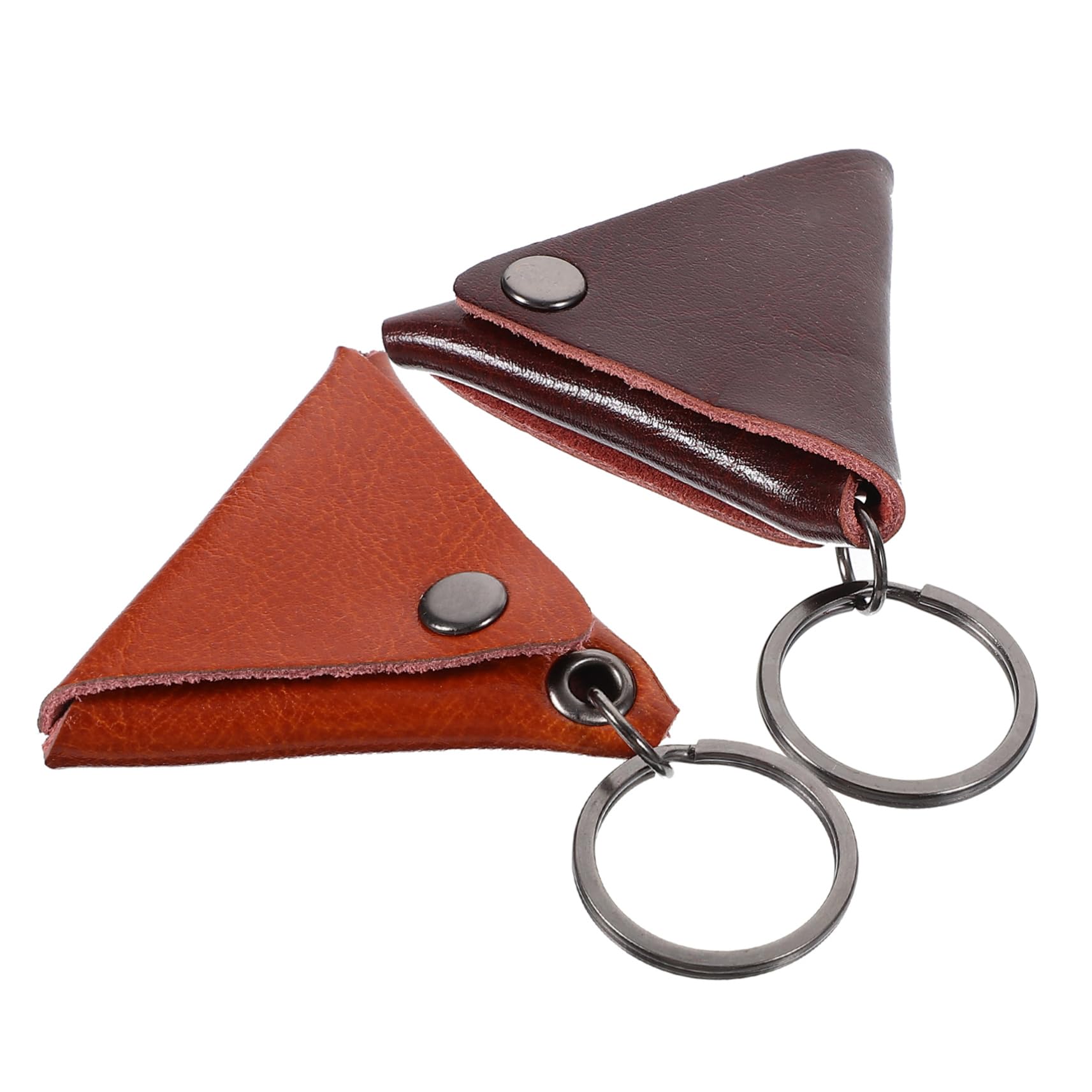 SWOOMEY 2pcs Durable Guitar Pick Holder Keychains with Unique Design Portable Picks Organizer for Musicians for Outdoors and Everyday Use