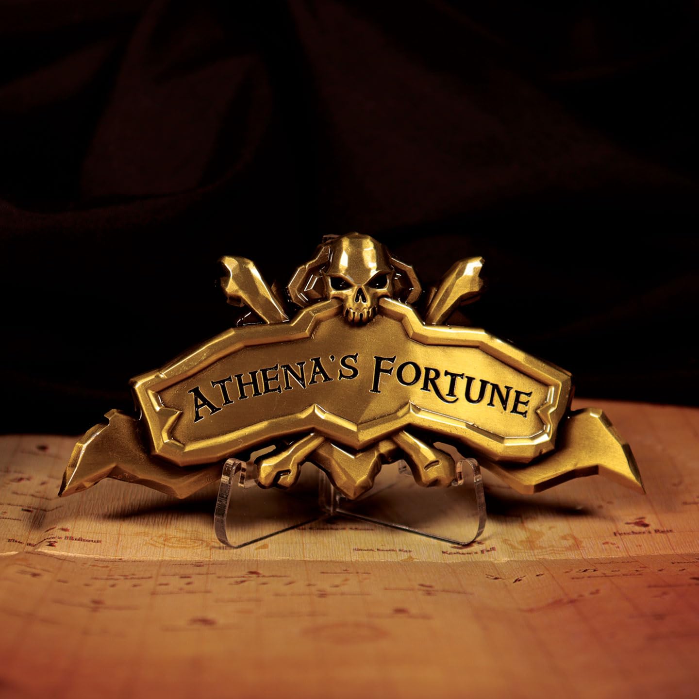 FaNaTtik Sea of Thieves - Placa Antigua de Barco de la Fortuna de Atenas