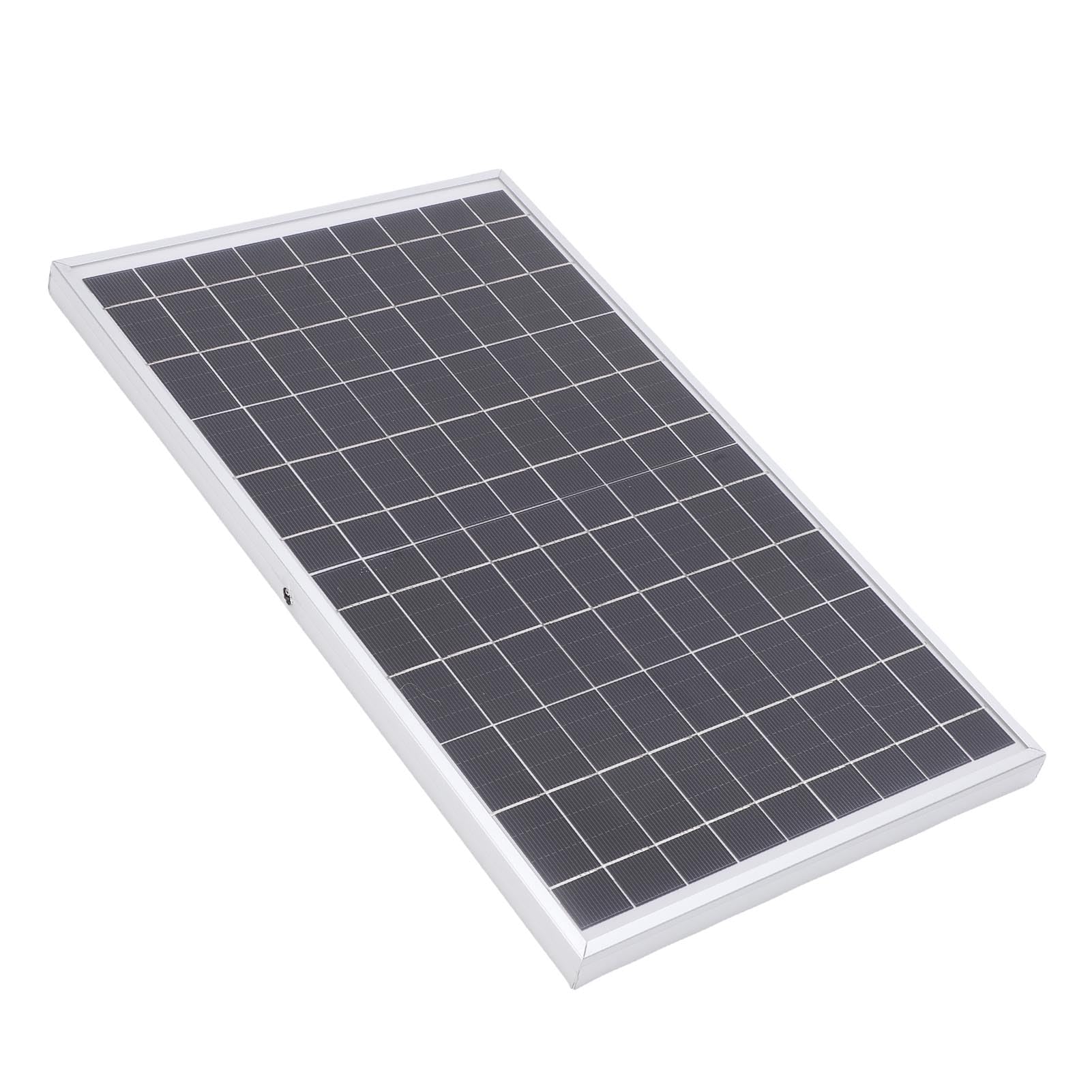 Fockety Kit Pannello Solare 10W con Controller 100A, Caricabatterie Solare | Controller solare a ricarica rapida, mantenitore batteria per auto, per , barca, campeggio, escursionismo, alimentazione di