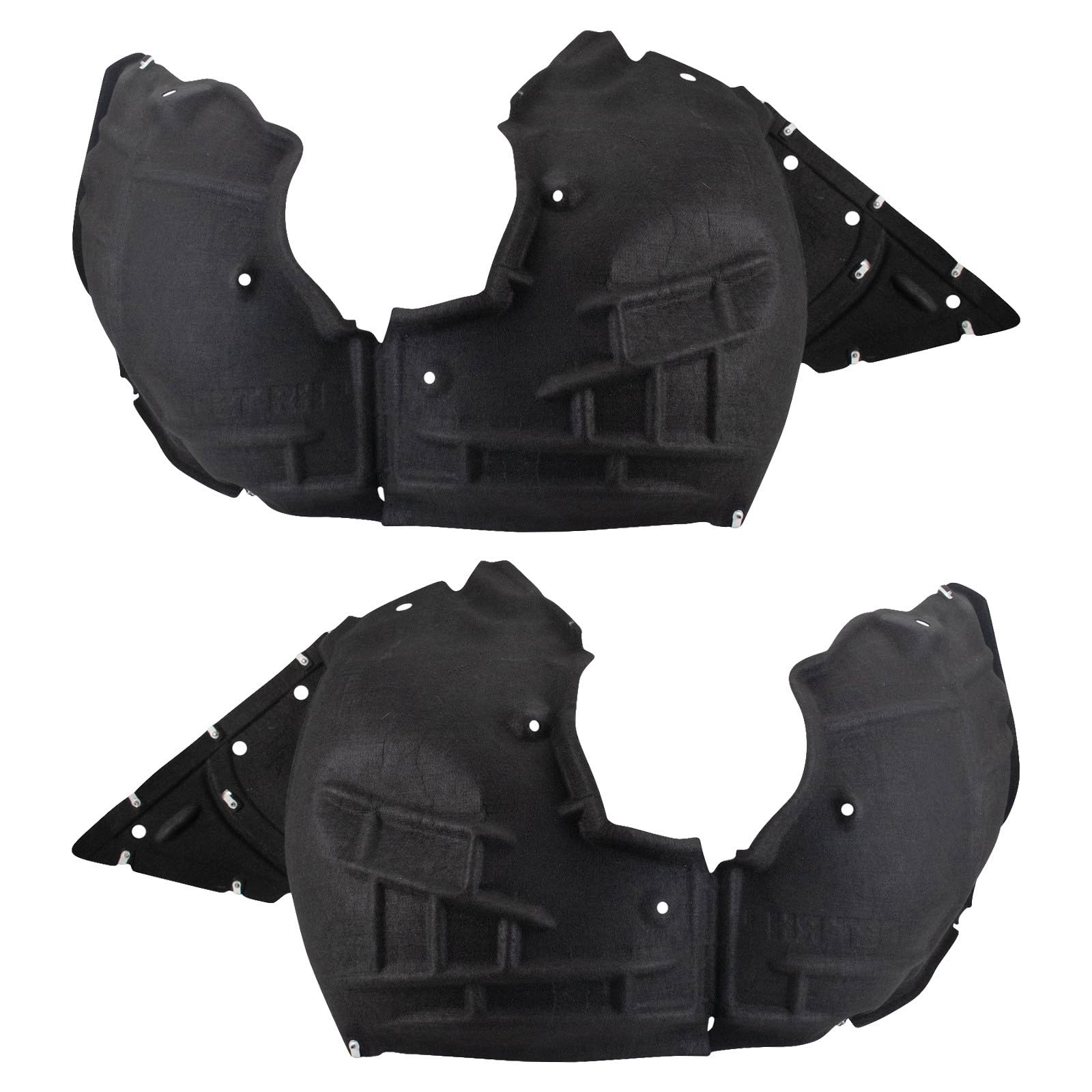 TRQ Front Inner Fender Liner Set | For 2016-2023 Chevrolet Camaro GM1248295 GM1249295