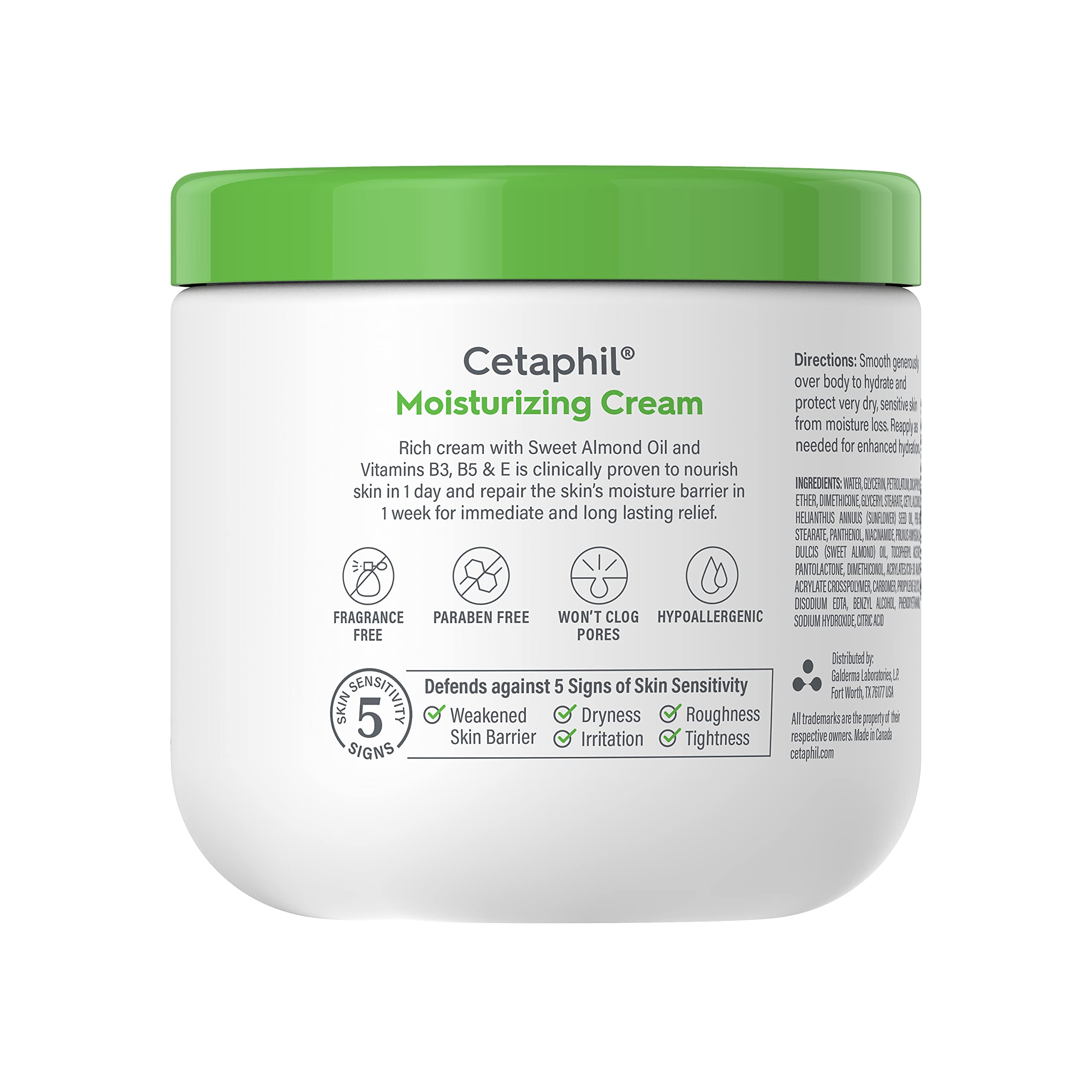 Buy Body Moisturizer by CETAPHIL, Hydrating Moisturizing Cream for Dry