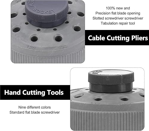 Miniatura 3 de Juego de destornilladores de reparación de relojes, juego de destornilladores de precisión con base, pulsera de reloj, hoja de destornillador