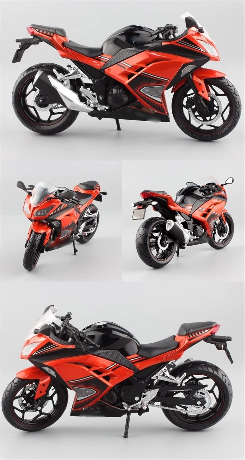 Maßstab 1:12 Für Kawasaki Für Ninja 250 Red SE Racing Motorcycle Toy Sports Bike Diecasts & Spielfahrzeuge Spielzeug