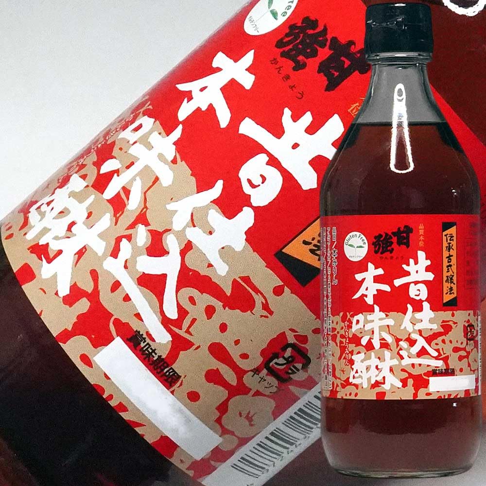 みりんページ Amazon.co.jp: 甘強 昔仕込 本みりん 500ml 本味醂(500ml×1本) : 食品