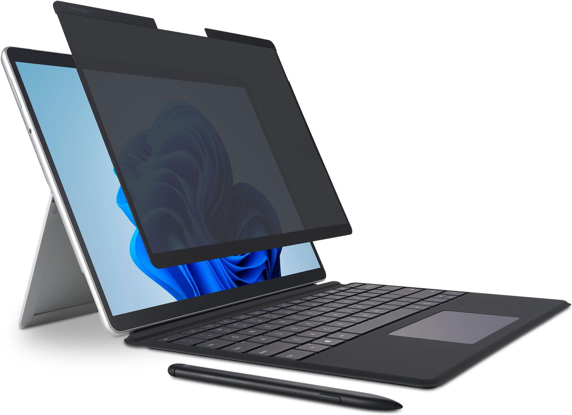 Kensington Surface Pro 11, 10, X, 9 & 8 Magnetic Privacy Screen, Removable Privacy Filter for 13 inch Surface Pro, Touch Screen and Surface Pen enabled for Microsoft Laptops (K51700WW)