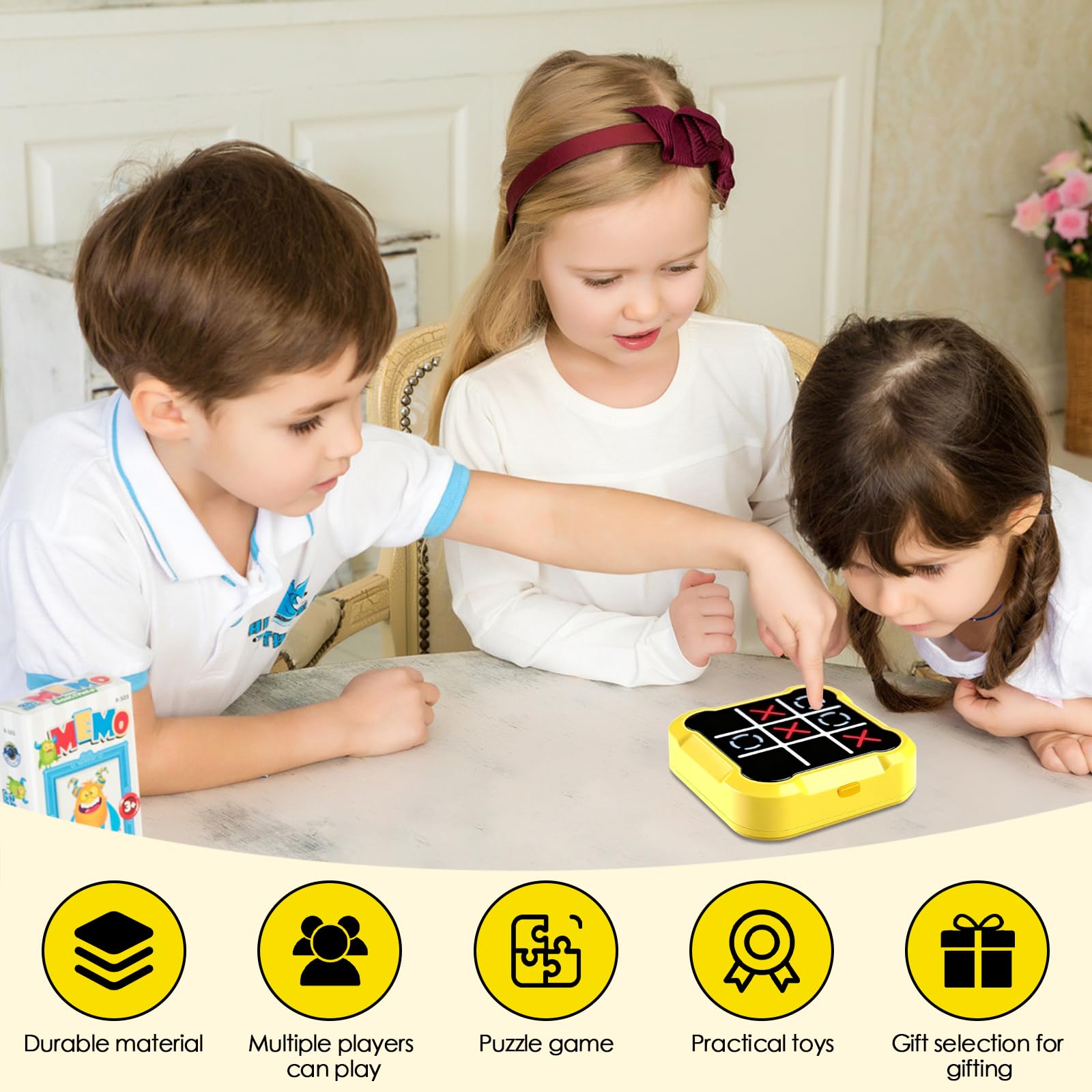 OBEST Tris elettronico, Tic Tac Toe 5 in 1, Gioco da tavolo | FindTheDeal