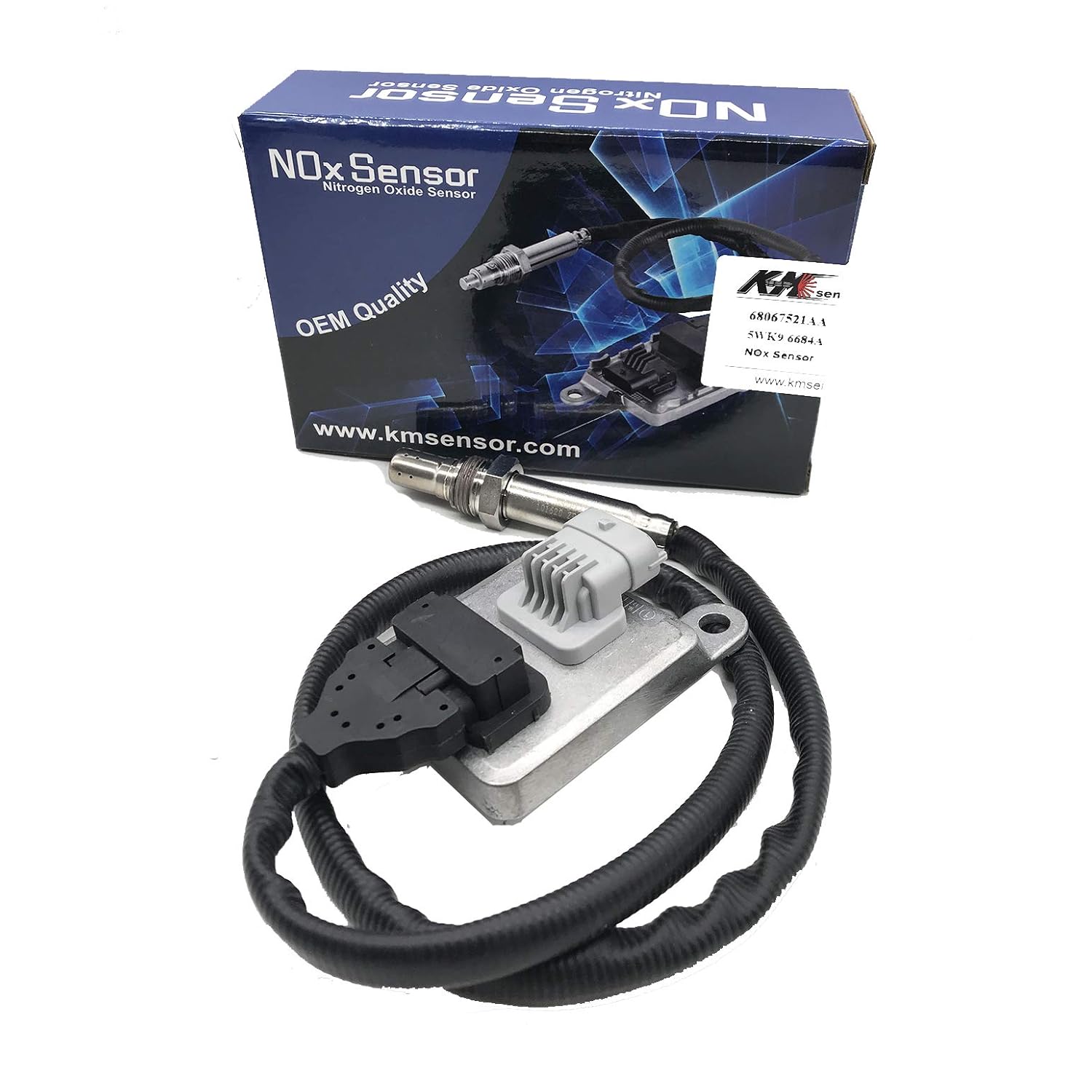 5WK9 6684A Upstream Nitrogen Oxide Sensor NOX Sensor 68067521AA fits Ram 3500 4500 5500 6.7L 11-12 (68067521AA Inlet Upstream, NOx Sensor)