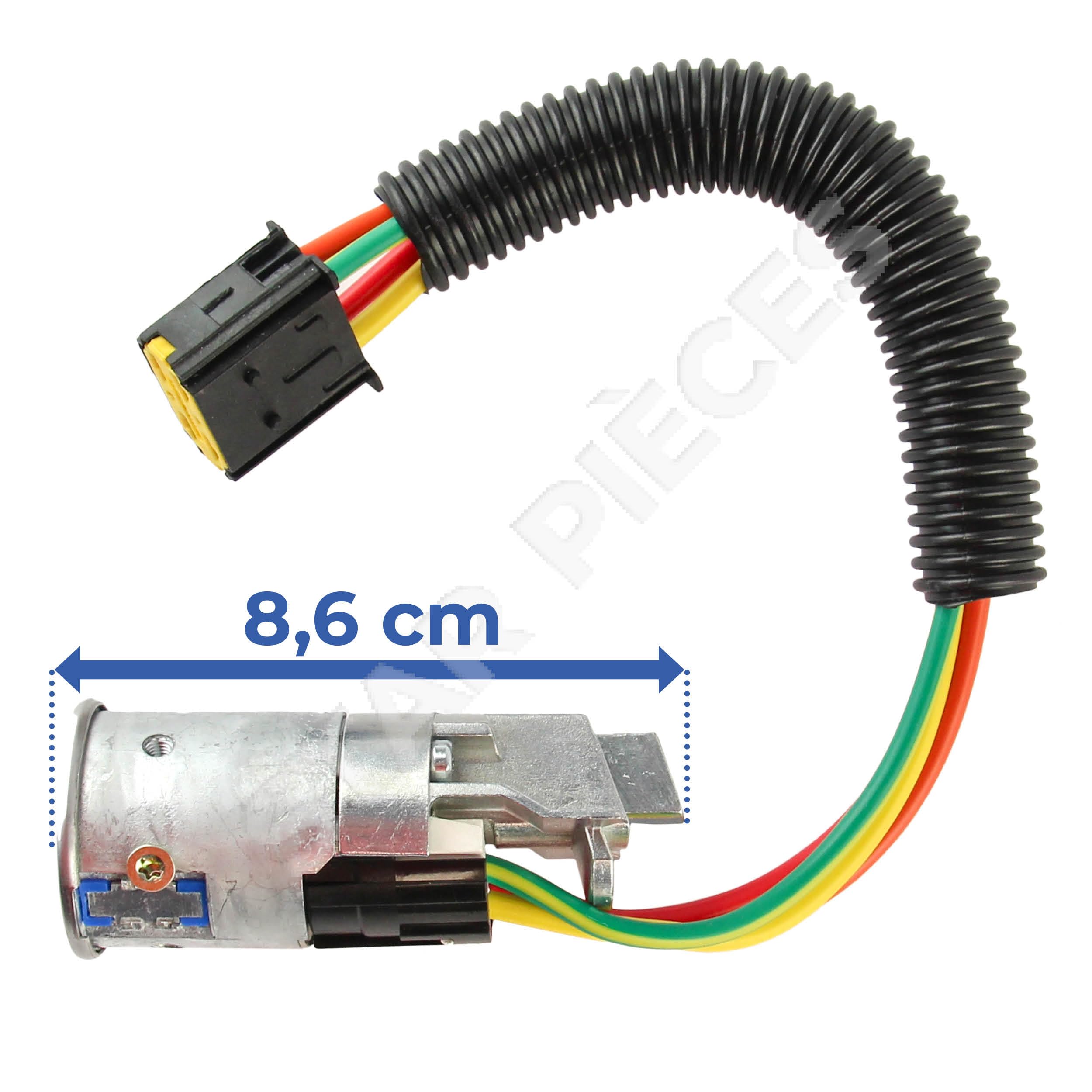Neiman compatible pour Clio 2, Twingo 1, Sandero, Logan, Logan MCV, Scenic 1, Megane 1, Megane Scenic, Thalia (1995-2012) AVEC DOUBLE DE CLÉS