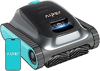 2025 Aiper Scuba S1 Robotic Pool Cleaner: Wall & Waterline, Double Filtration, 180-Min Battery, Smart App Navigation
