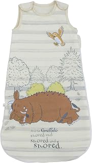 Character World Official Gruffalo Baby Sleeping Bag 0-6 Months 100% Cotton 2.5 TOG Toddler Portable Sleeping Bag, Multicolor, One Size