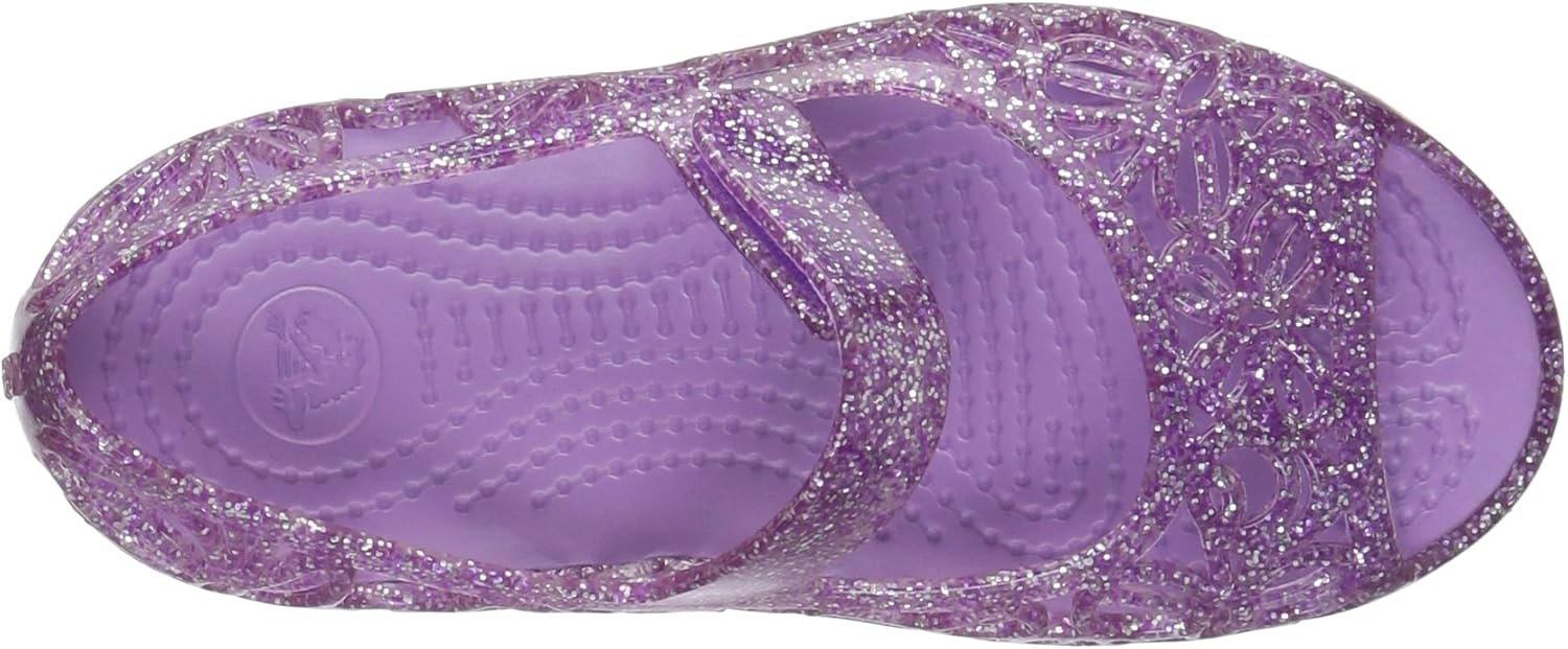 glitter jelly crocs