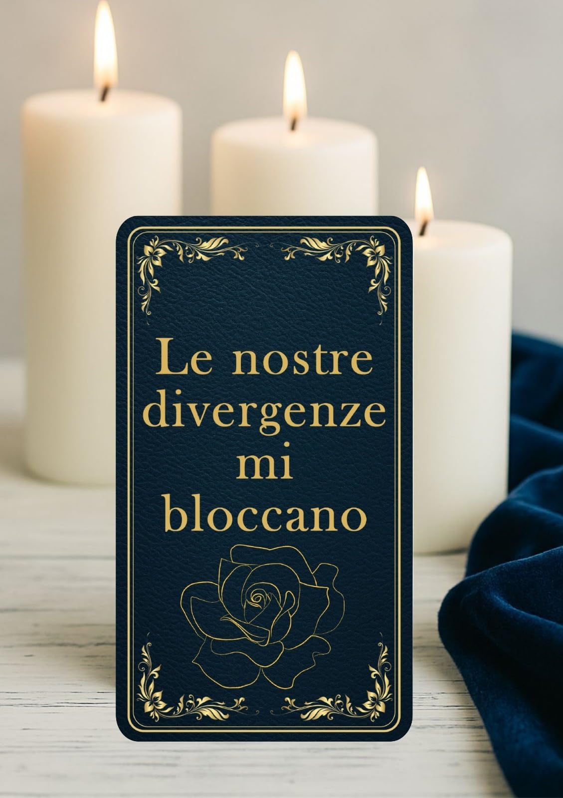 Mazzo di 70 Carte Divinatorie per letture Cartomanzia, Amore e Crescita Personale. Scatola con Finitura Effetto Touch