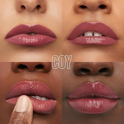 Vista 42 de Maybelline New York SuperStay Vinyl Ink - Labial líquido de larga duración, sin transferencia, color altamente pigmentado y brillo instantáneo, 10