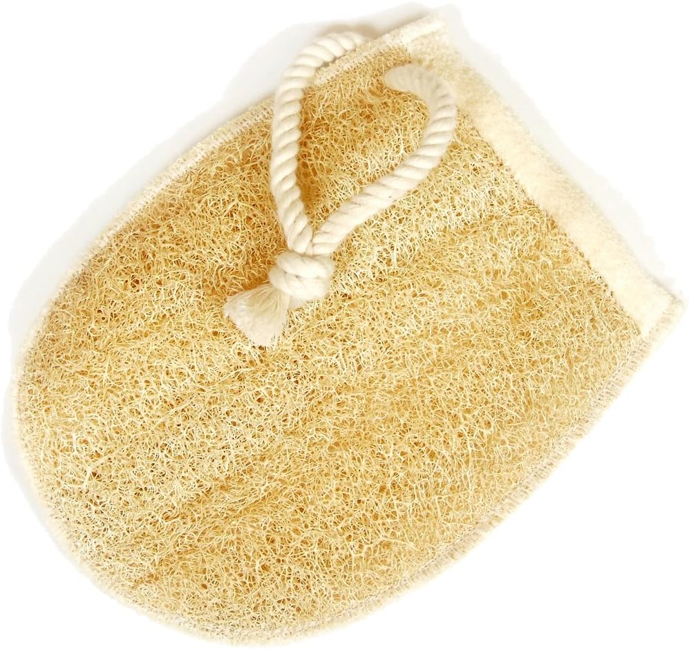 Loofah Savannah Oval Loofah Mitt Small