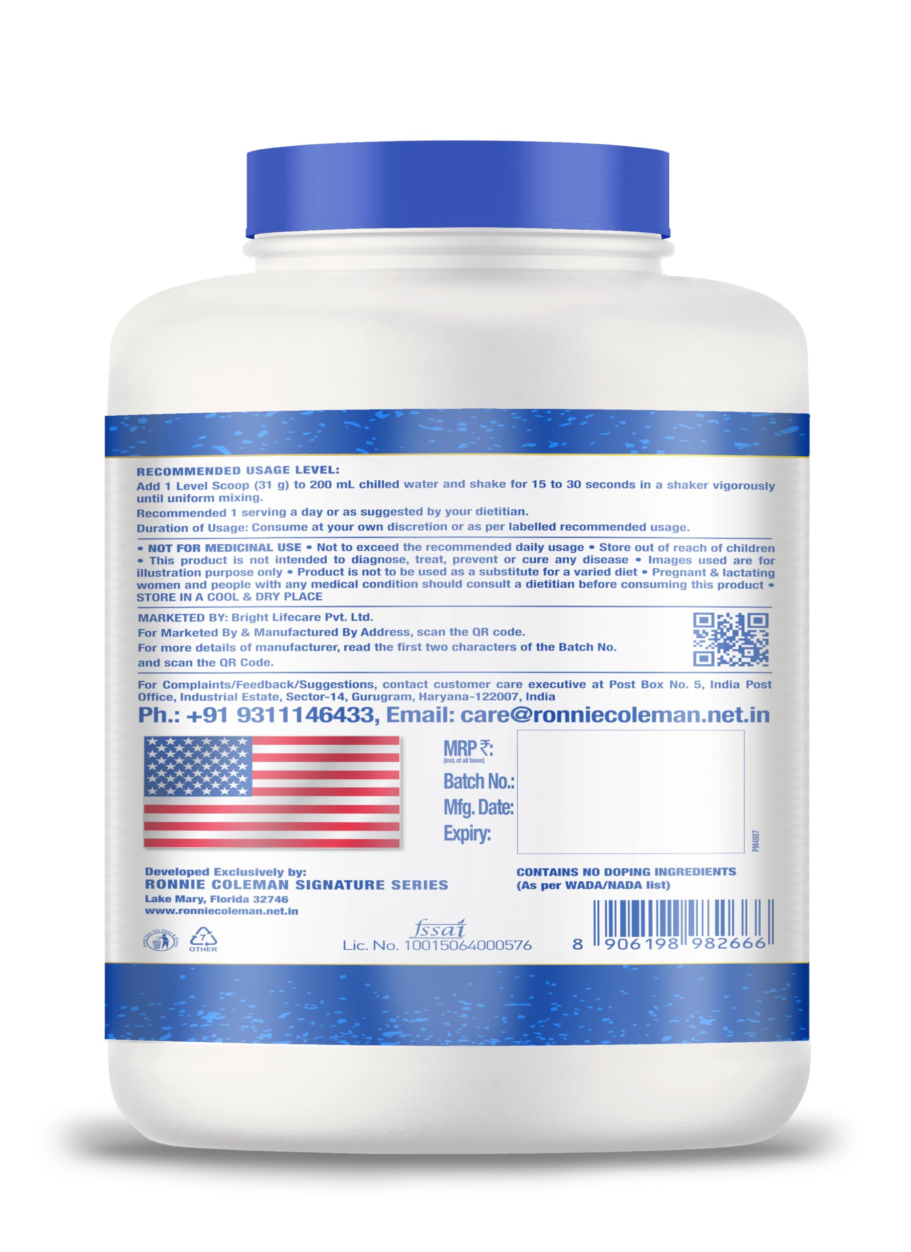 Ronnie Coleman Signature Series Iso-Tropic Max, German Chocolate Cake (73 Servings, 2.27kg / 5lbs) | Premium Whey Isolate Protein Powder — Amazon image 7
