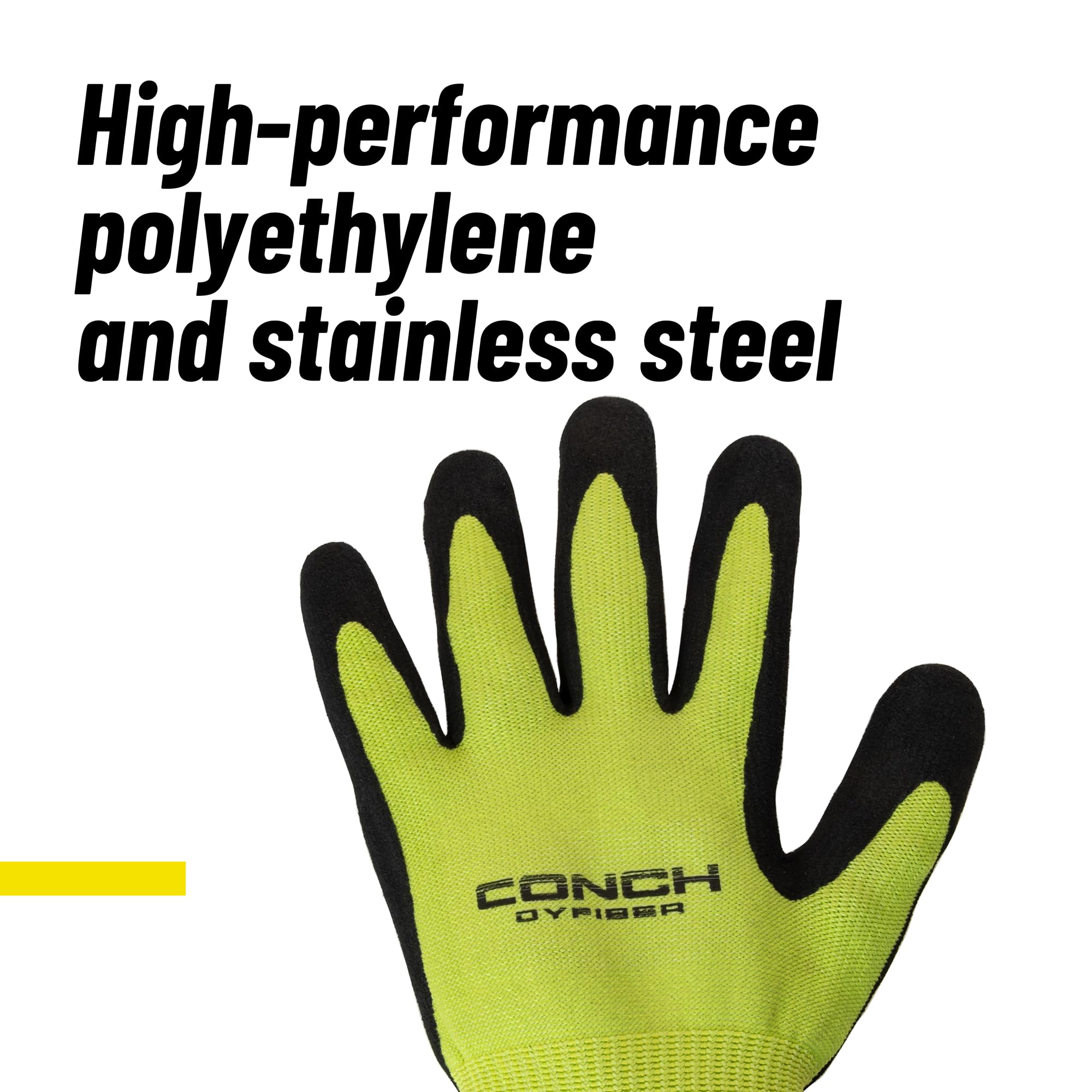 Cressi Conch Dyfiber Guantes de Resistencia al Corte, Unisex Adulto