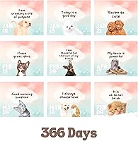 Vista 6 de Catchyourdreams Calendario Motivacional Diario - Calendario Perpetuo de Hojas con Afirmaciones Positivas para Comenzar tu Día con una Sonrisa