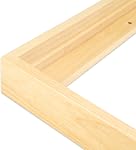 Ampersand Art Supply Floaterframe Readymade Frame for Flat and 7/8" Deep Wood Panel and Canvas Artwork, Paintings, Prints, and More, 8"x10", Maple Thin