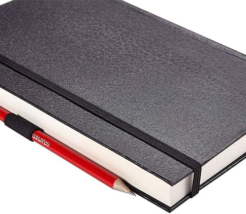 Miniatura 3 de KINGART Black Hardcover 5.5" x 8.5" Sketchbook JOURNALS, 2-Pack, Perfect Bound, 70 Pound (110 GSM), 160 Pages / 80 Sheets Each