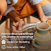 Vista 4 de Arcilla seca al aire premium, terracota, 10 libras