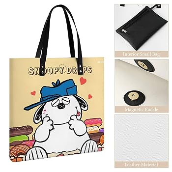 Amazon | [Lkuaou] スヌーピー オラフ トートバッグ トート エコ