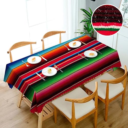 Miniatura 9 de Swono Mantel rectangular de camuflaje de 52 x 70 pulgadas, diseño de camuflaje militar, selva, antiaceite, para mesas de comedor, fiestas,