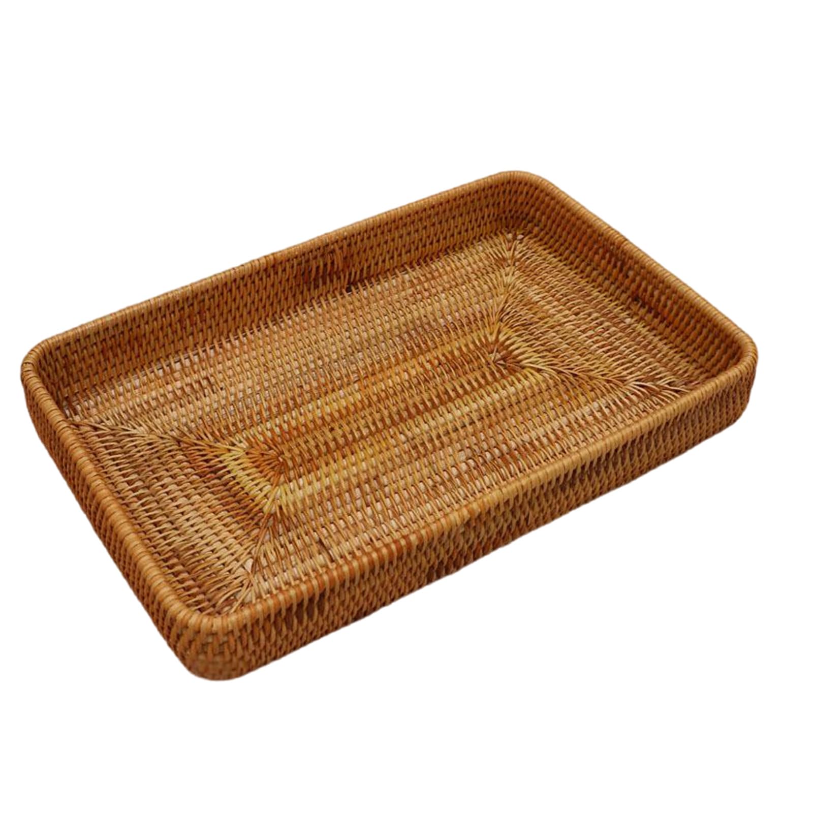 Handcrafted Fruit Basket Bread Storage for Countertop Home Natural Storage Basket