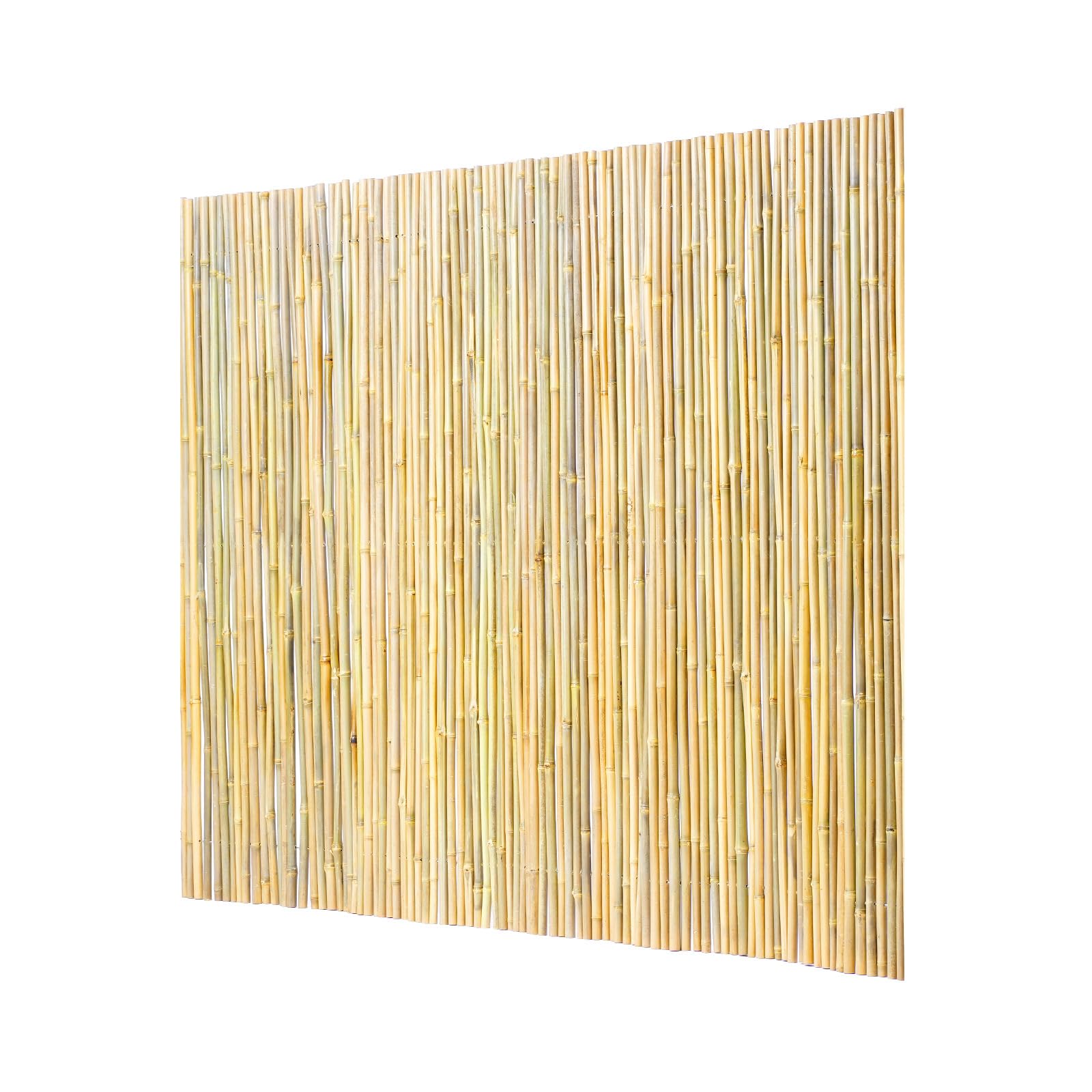 VEVOR Clôture en Bambou Naturel, 1,8 x 1,2 m, Brise-vue de Confidentialité, Rouleau Protection Décoratif en Bambou, Écran d'Intimité pour Jardin, Arrière-cour, Balcon, Patio, Bord de Piscine, Terrasse