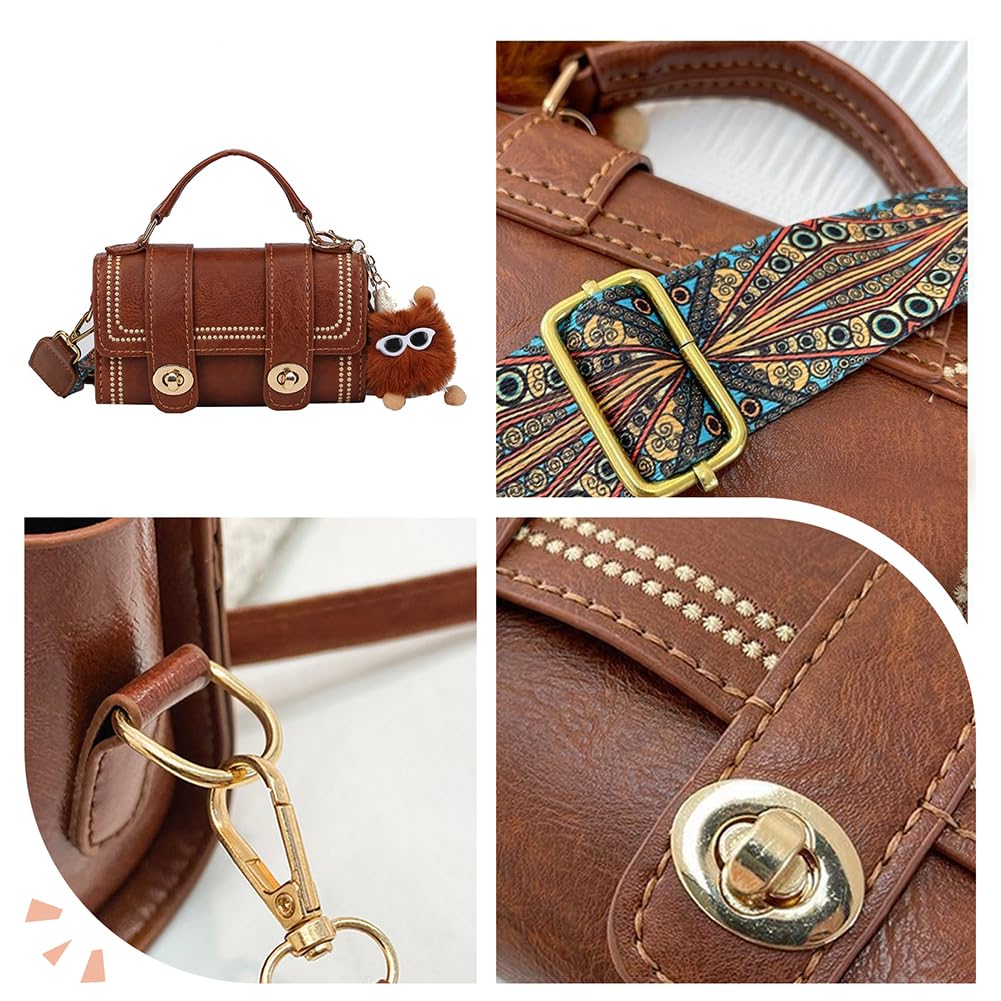 DIY Leather Crossbody Bag Kit - Handmade Sewing Project -4