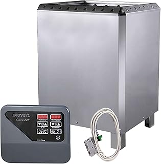 vanvilla Saunaofen 15 KW / 380V, Sauna Ofen inkl. Aussensteuerung